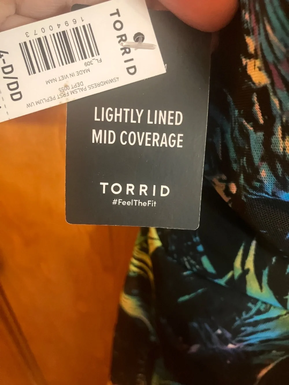 Women’s Torrid swim dress size 4-D/DD